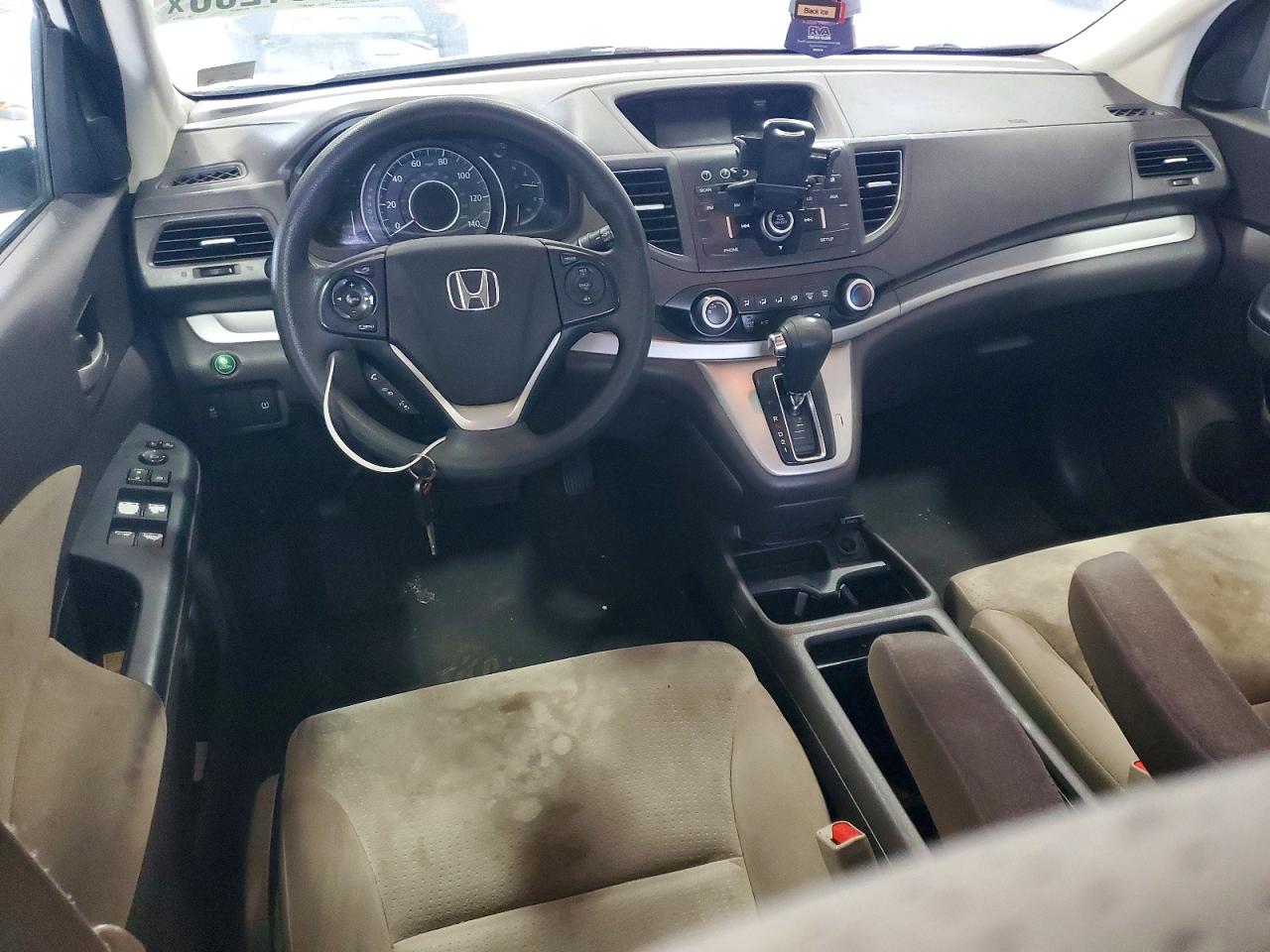 2014 Honda Cr-v Ex White vin: 5J6RM4H5XEL070074