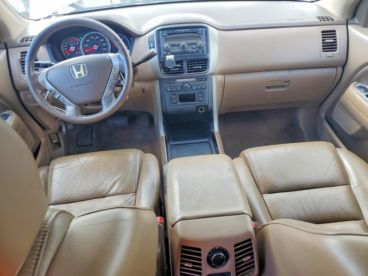 2007 Honda Pilot Exl Gold vin: 5FNYF18547B010064