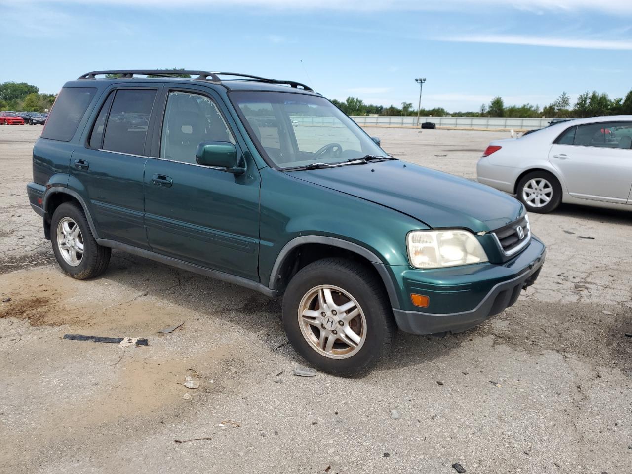 2001 Honda Cr-v Se   Green vin: JHLRD18711C054879