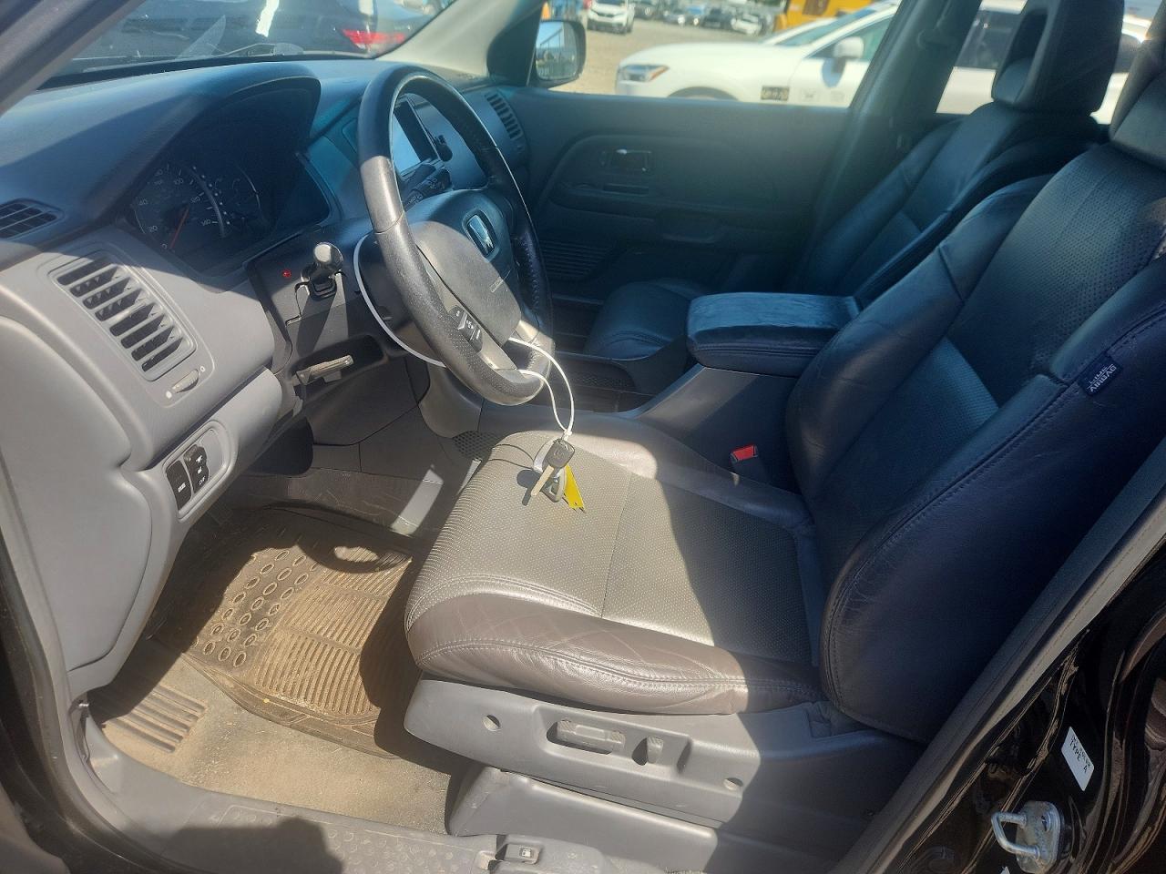 2003 Honda Pilot Exl Black vin: 2HKYF185X3H616299