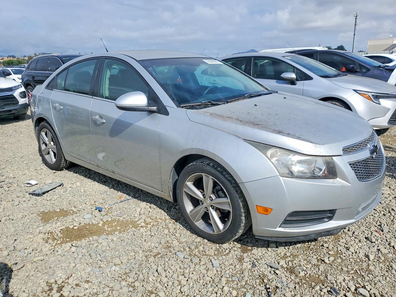 2014 Chevrolet Cruze Lt Gray vin: 1G1PE5SB5E7383288