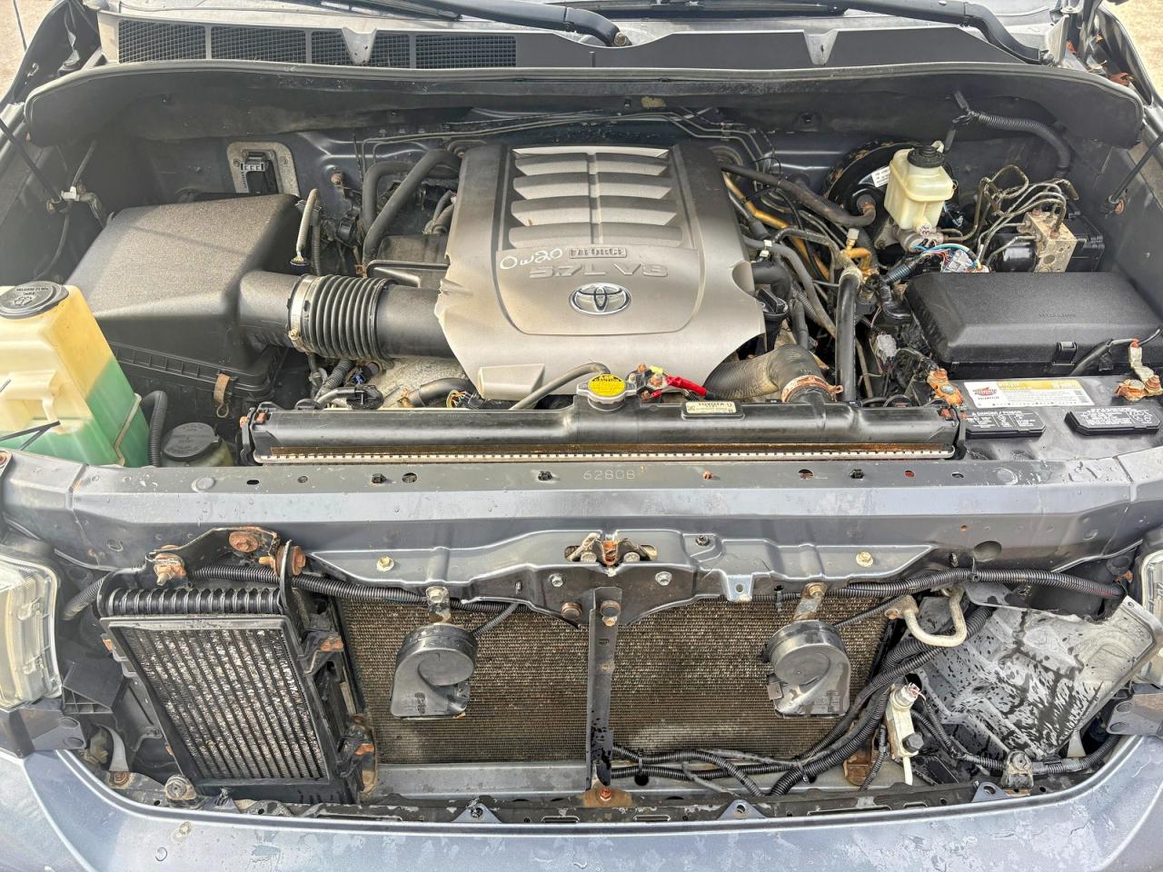 2008 Toyota Tundra Crewmax Limited Синий vin: 5TBDV58108S501145