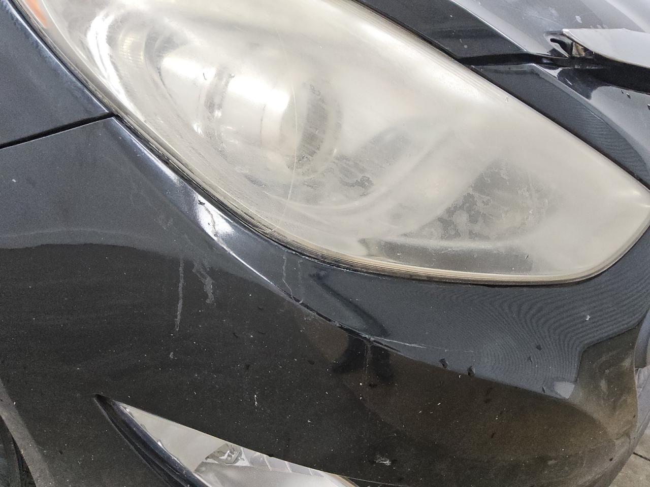 2015 Hyundai Sonata Hybrid Base Black vin: KMHEC4A48FA134792 Damage: Front Bumper, Heavy Scratch, 1 To 2 Inches