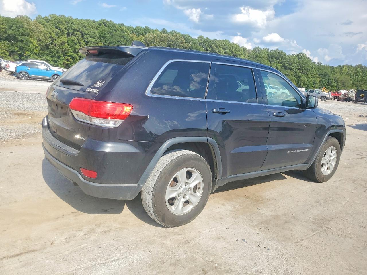 2015 Jeep Grand Cherokee Laredo Black vin: 1C4RJEAG6FC901314