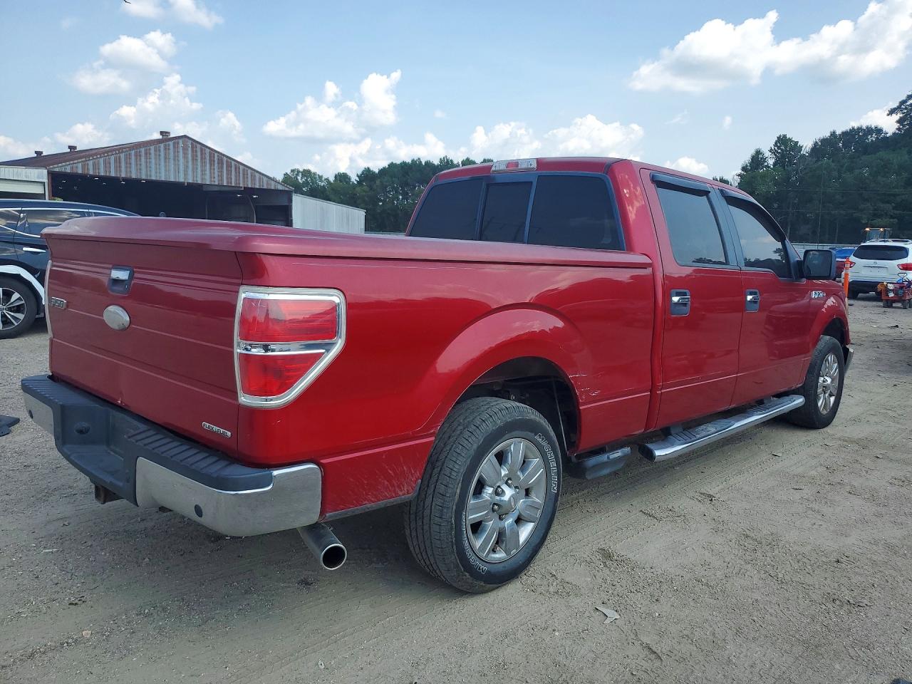 2011 Ford F150 Supercrew Красный vin: 1FTFW1CF5BKE01565
