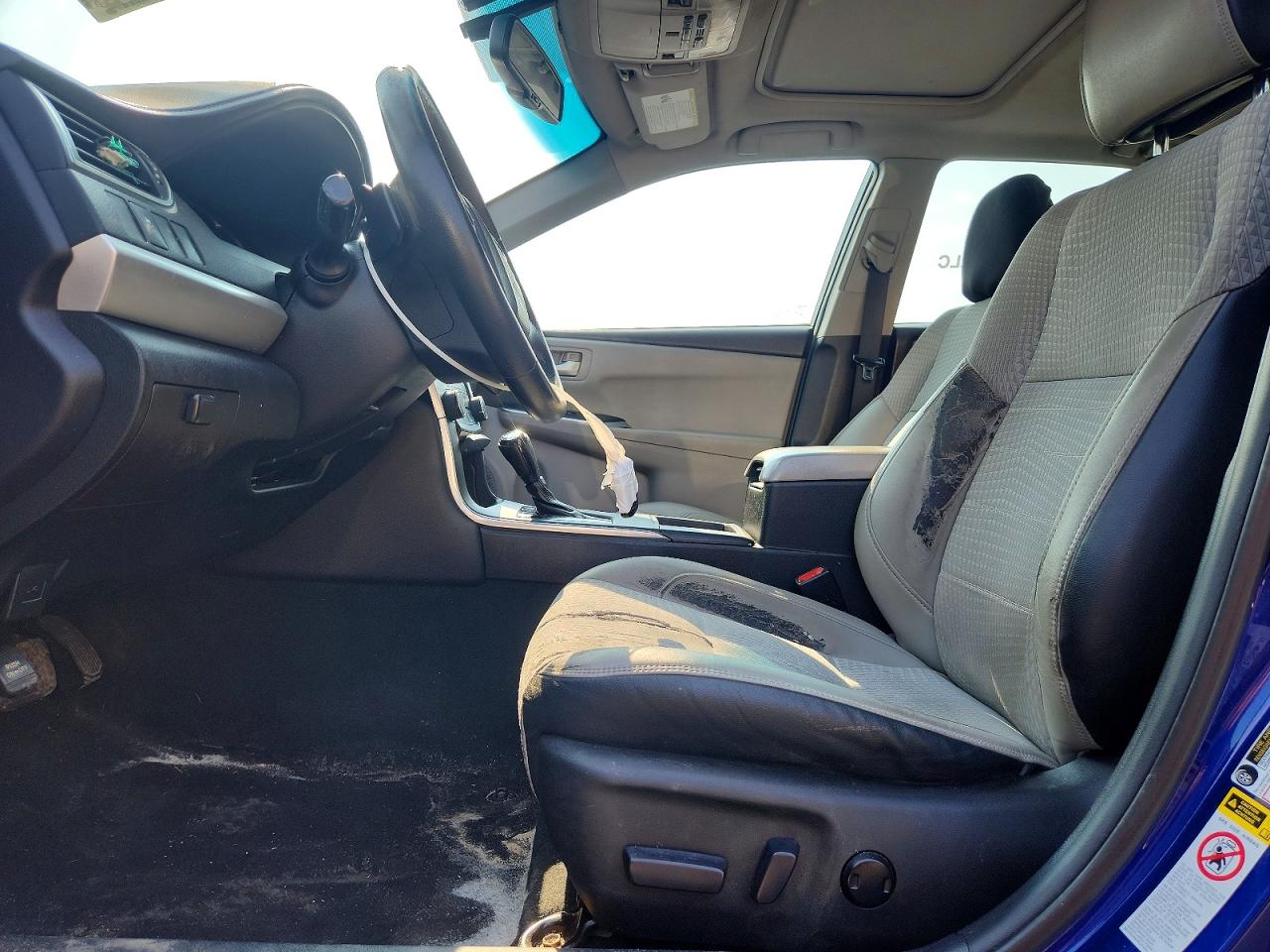 2015 Toyota Camry Se Blue vin: 4T1BF1FK5FU892832