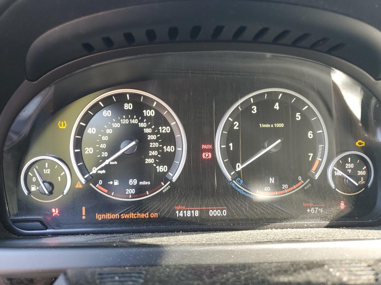2013 Bmw 650 Xi Blue vin: WBAYP1C57DDX00721