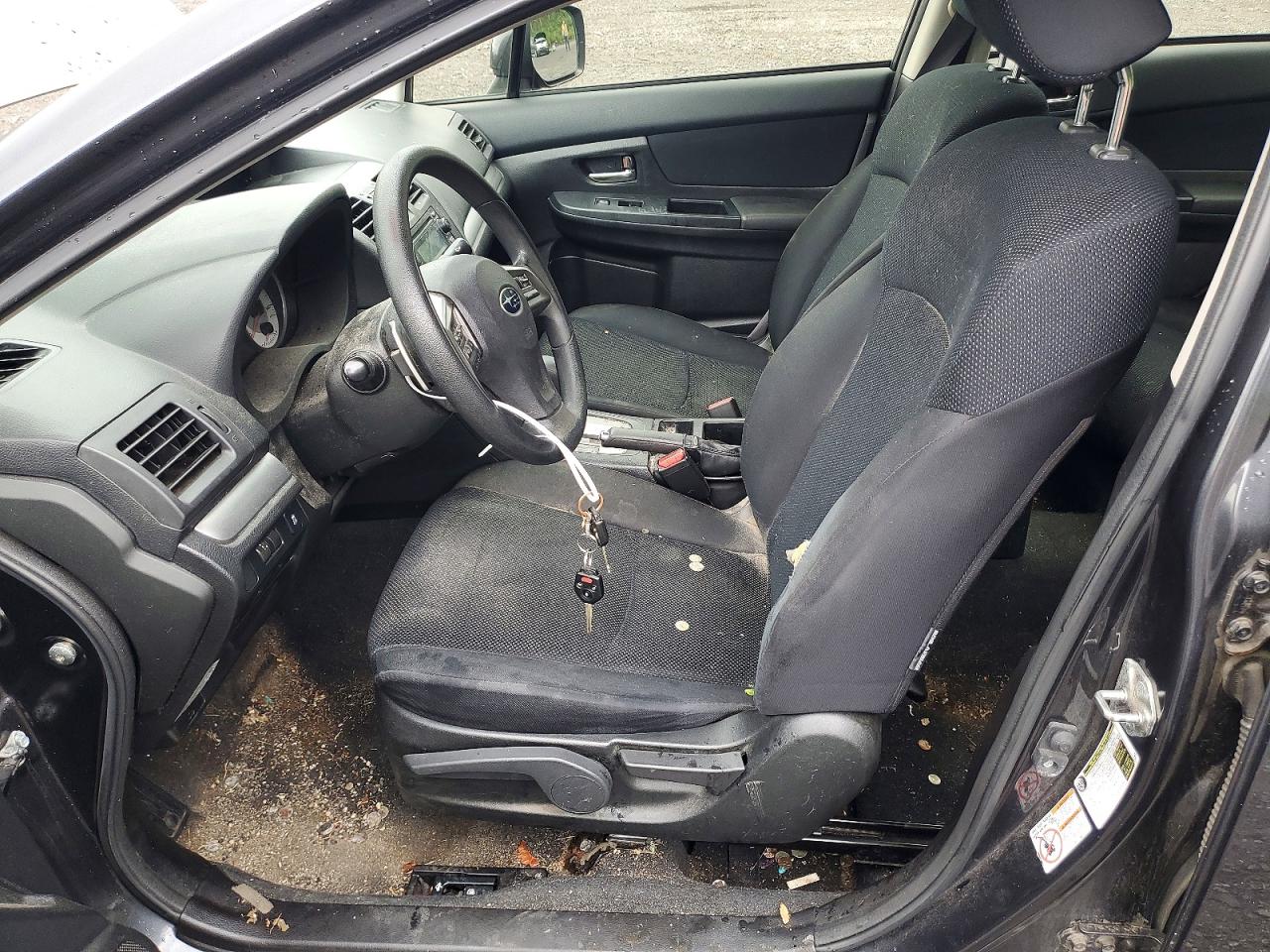 2014 Subaru Impreza Premium Charcoal vin: JF1GJAC64EH017478
