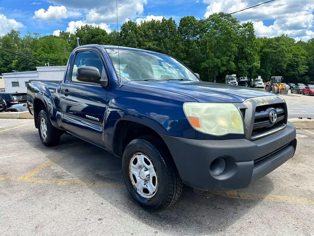 2008 Toyota Tacoma Base Blue vin: 5TENX22N28Z550415