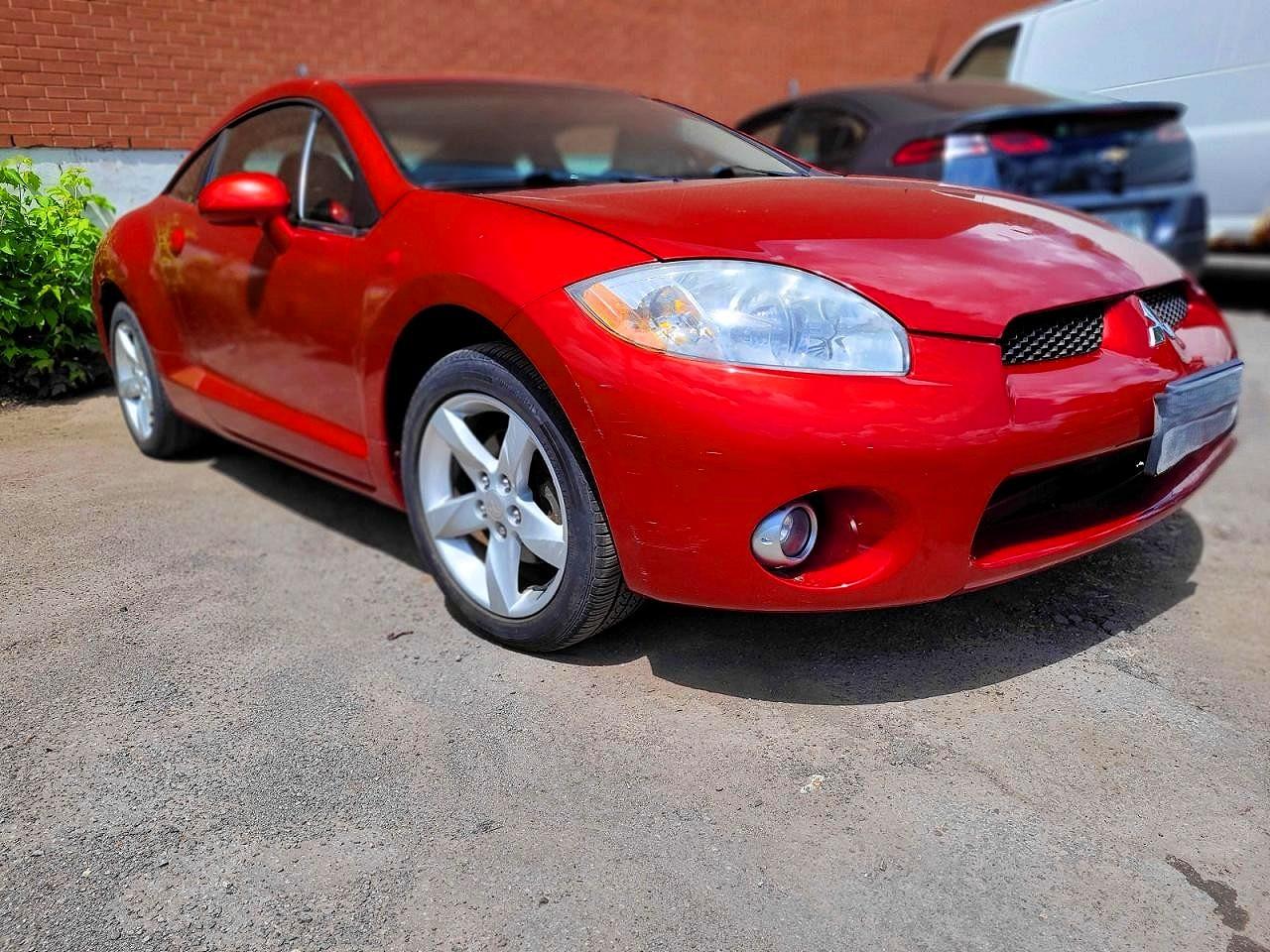 2008 Mitsubishi Eclipse Gs Red vin: 4A3AK24F88E603945