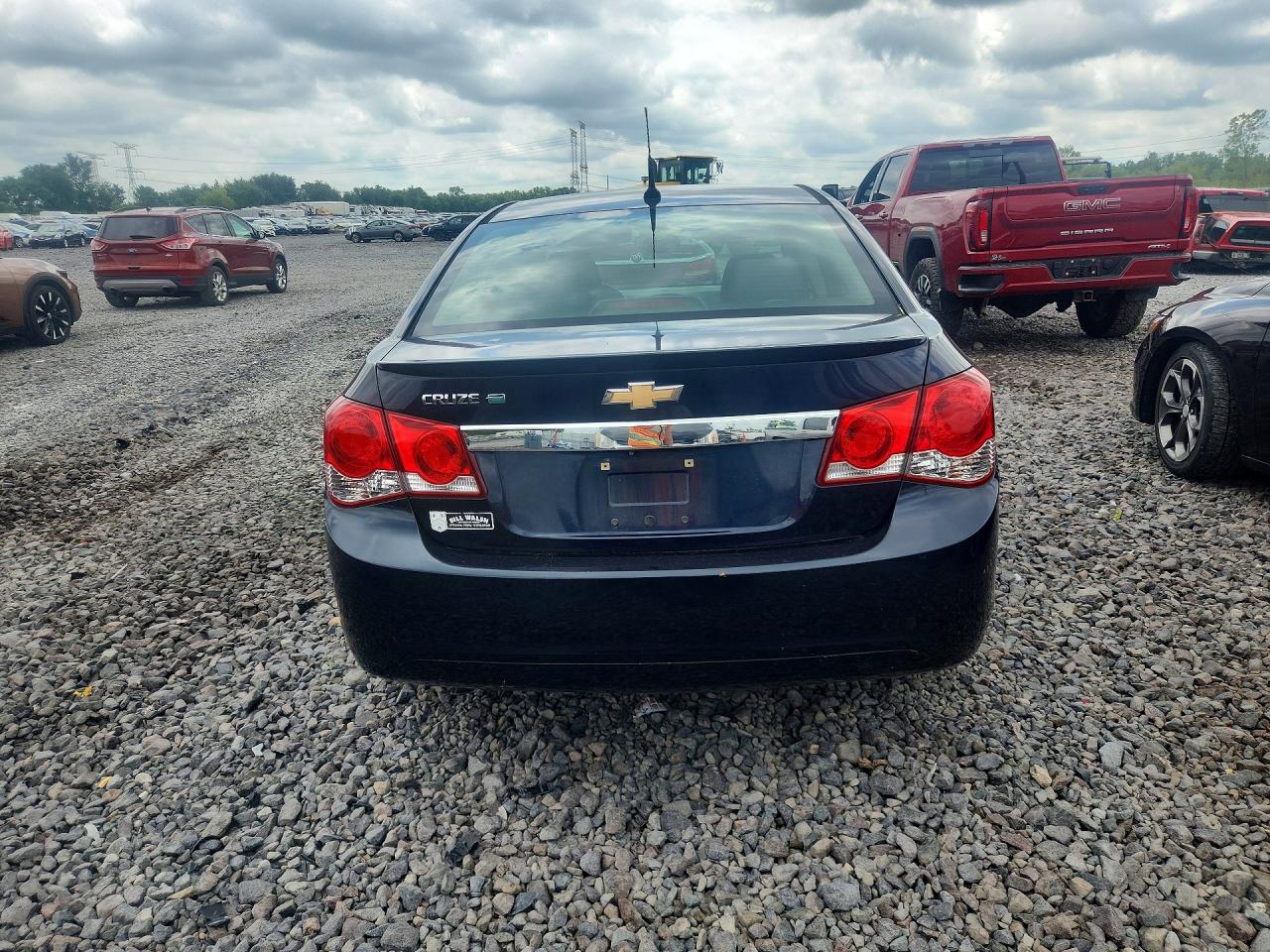 2014 Chevrolet Cruze Eco Blue vin: 1G1PH5SB7E7133607