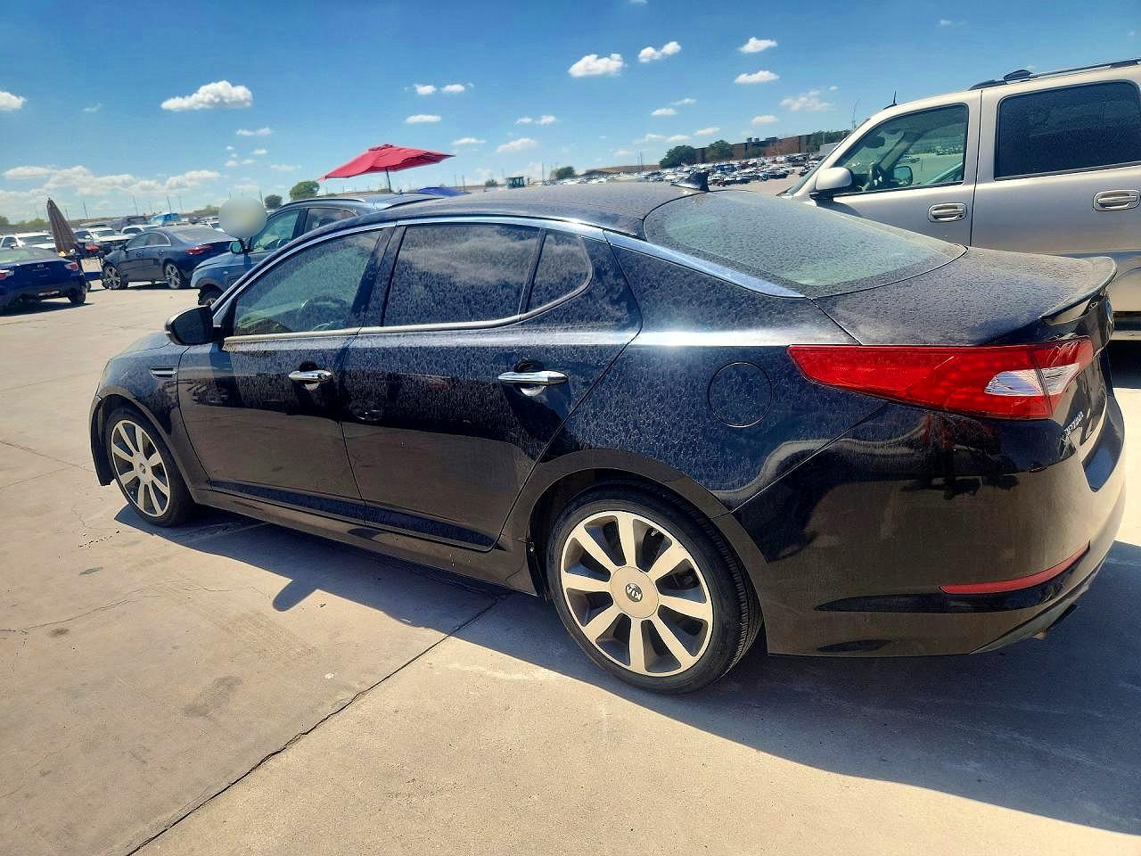 2012 Kia Optima Sx Black vin: 5XXGR4A64CG078945