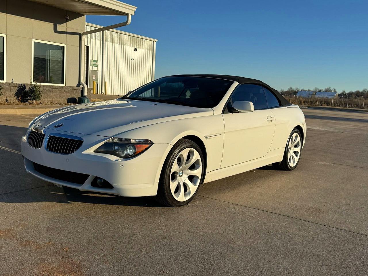 2004 Bmw 645 Ci Automatic White vin: WBAEK73454B322132