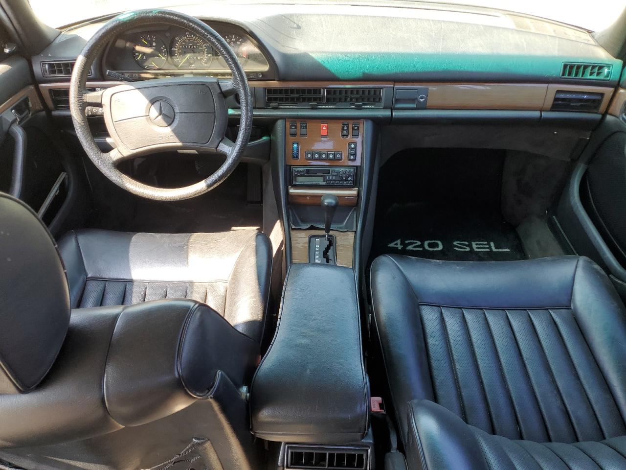 1988 Mercedes-benz 420 Sel Silver vin: WDBCA35D8JA376544