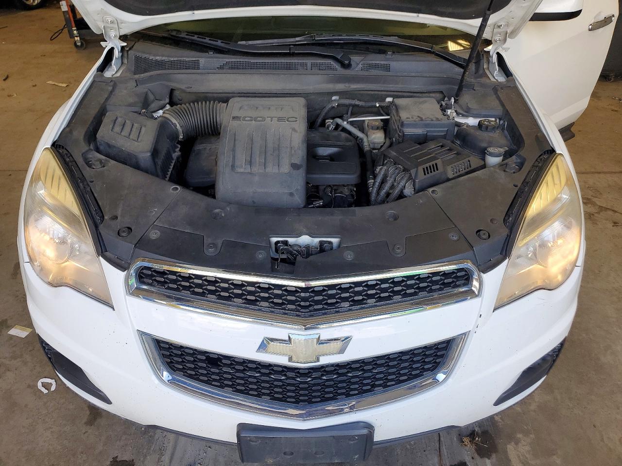 2010 Chevrolet Equinox Lt White vin: 2CNFLEEWXA6405234