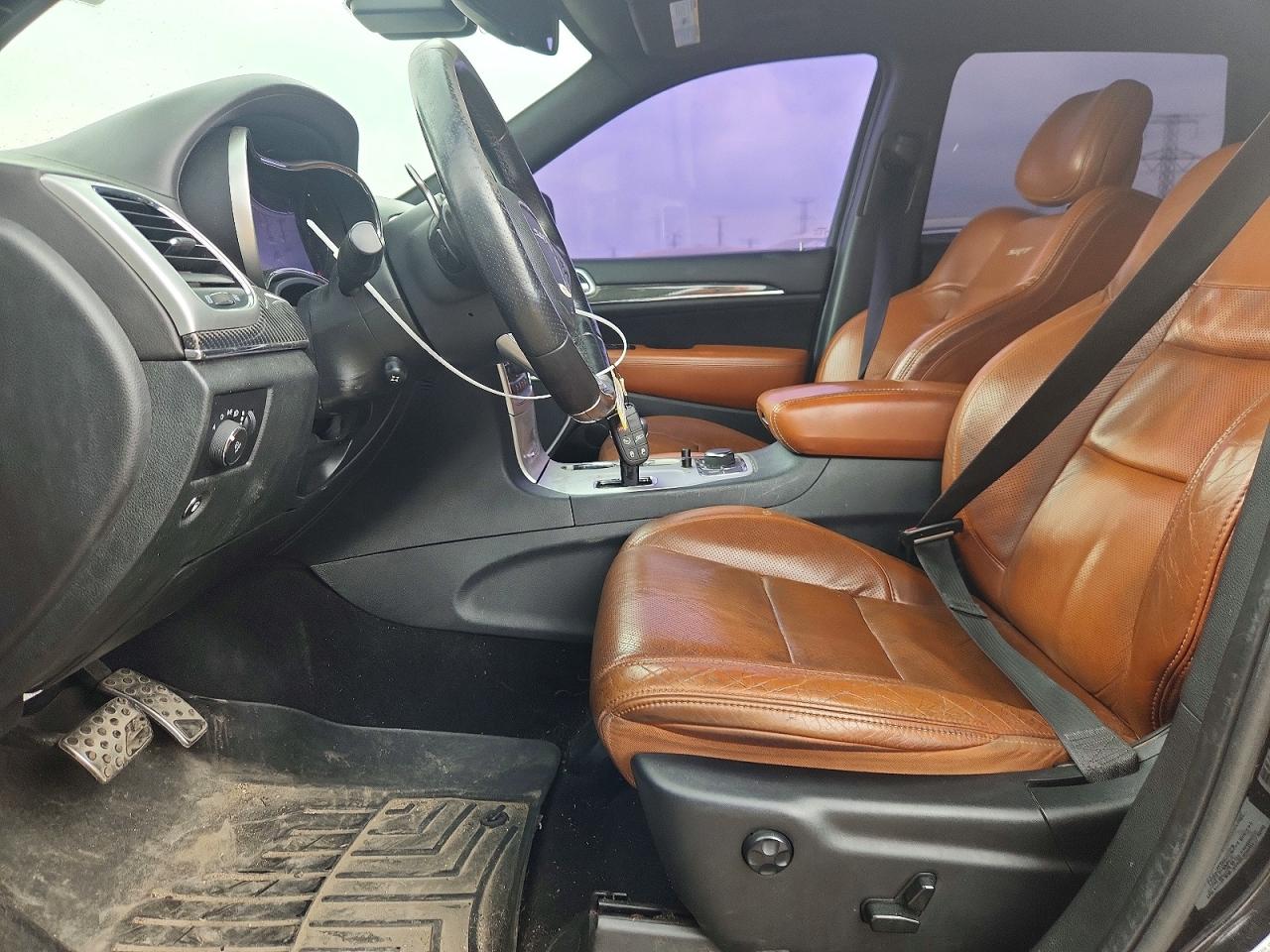 2014 Jeep Grand Cherokee Srt-8 Black vin: 1C4RJFDJ7EC306533