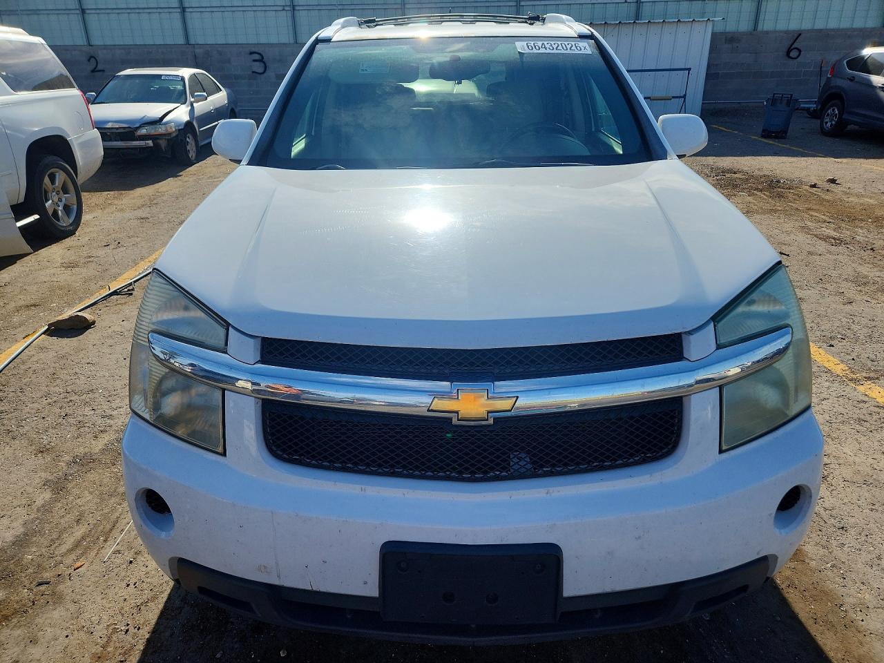 2008 Chevrolet Equinox Lt White vin: 2CNDL33F786059815