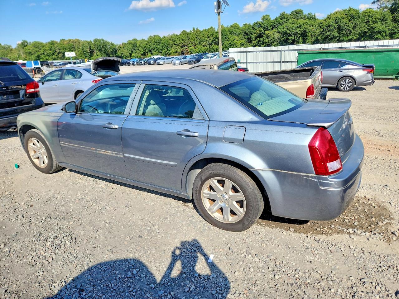 2006 Chrysler 300 Touring Зеленый vin: 2C3KA53GX6H454700