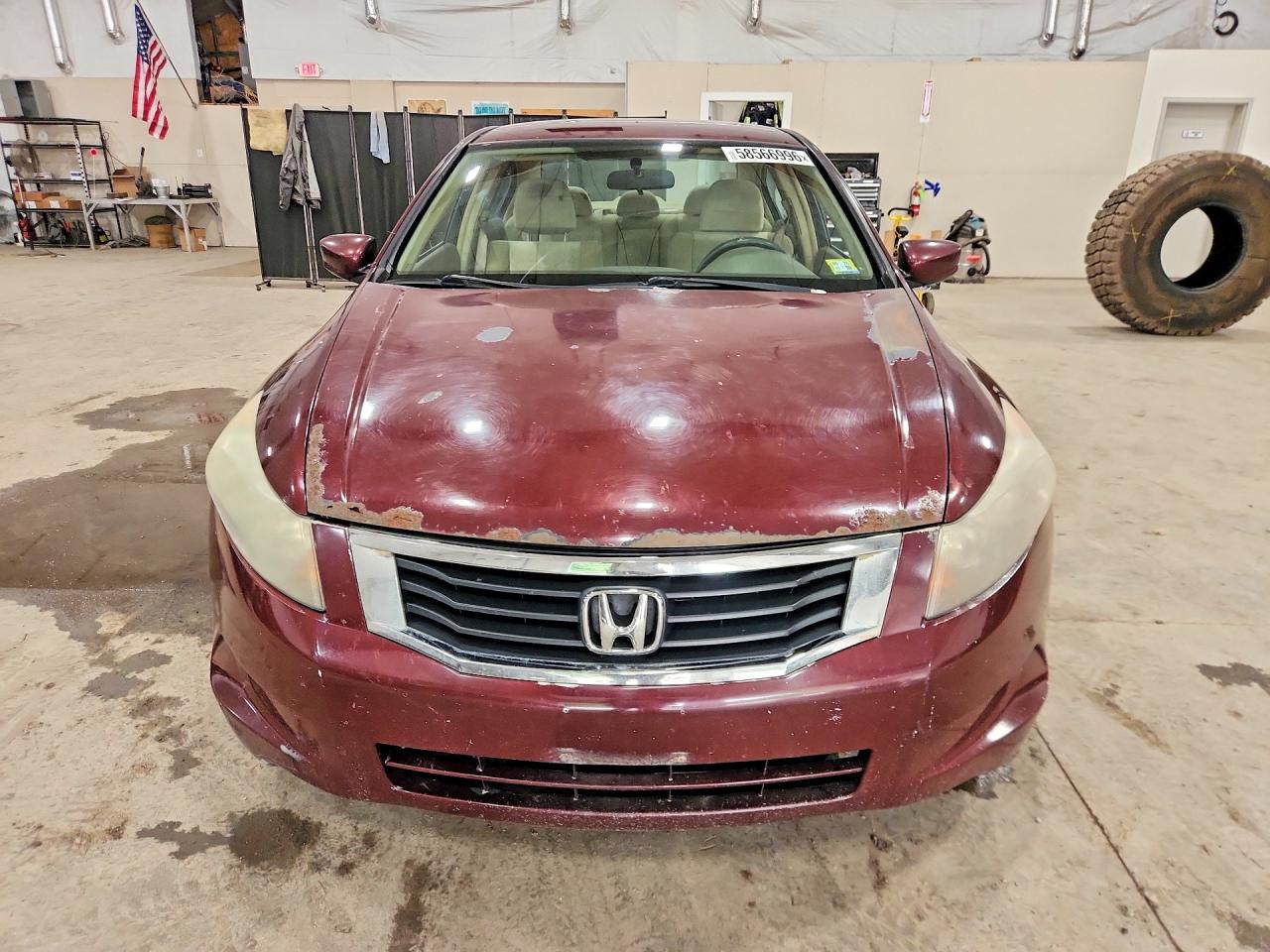 2008 Honda Accord Lxp Maroon vin: 1HGCP26438A104908
