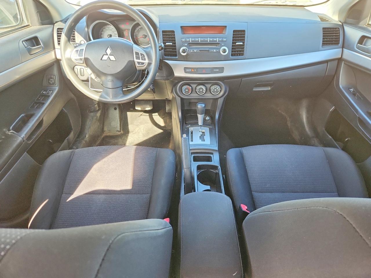 2009 Mitsubishi Lancer Es Silver vin: JA3AU26U39U608808