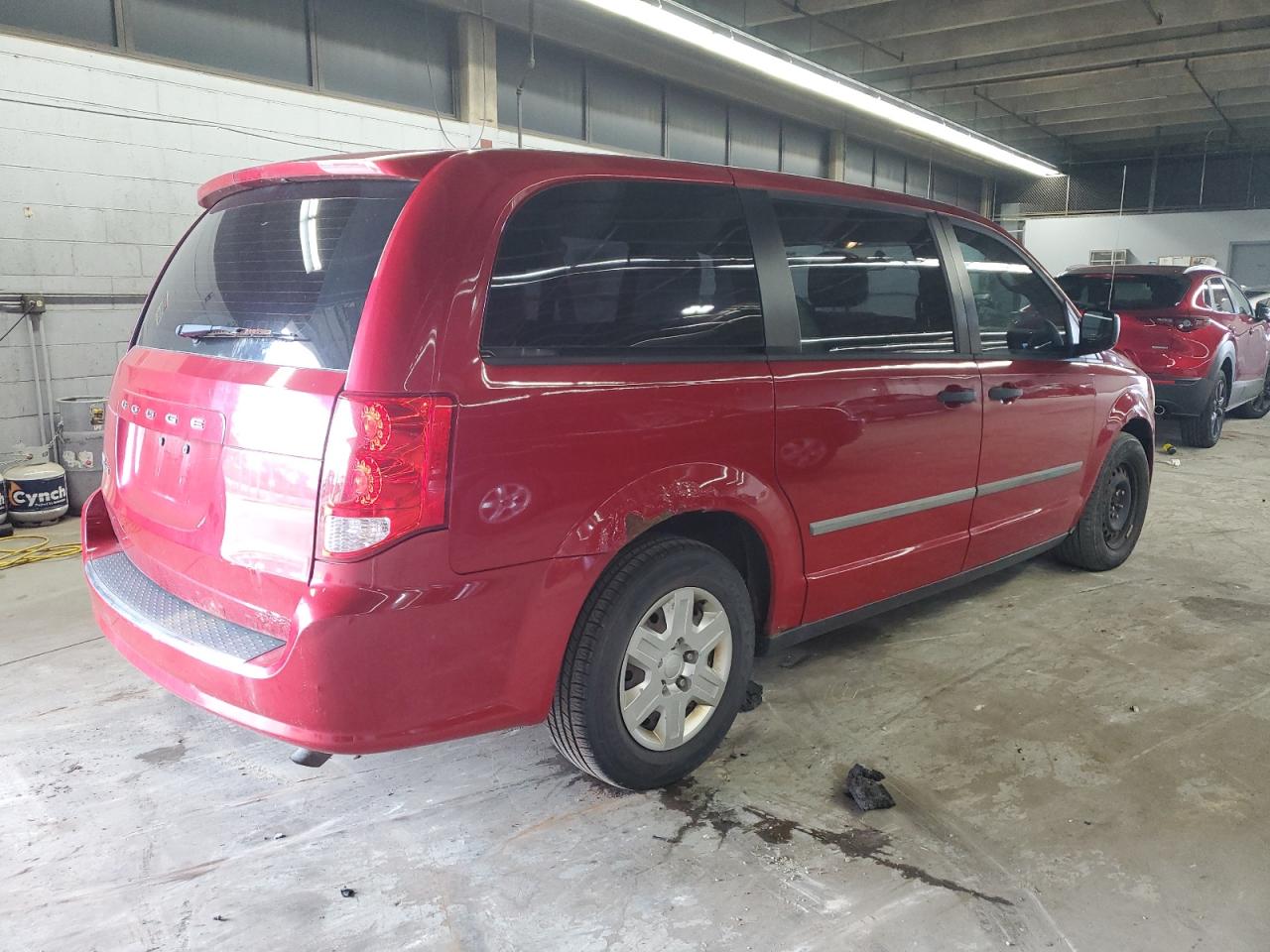 2012 Dodge Grand Caravan Se Красный vin: 2C4RDGBG8CR200391