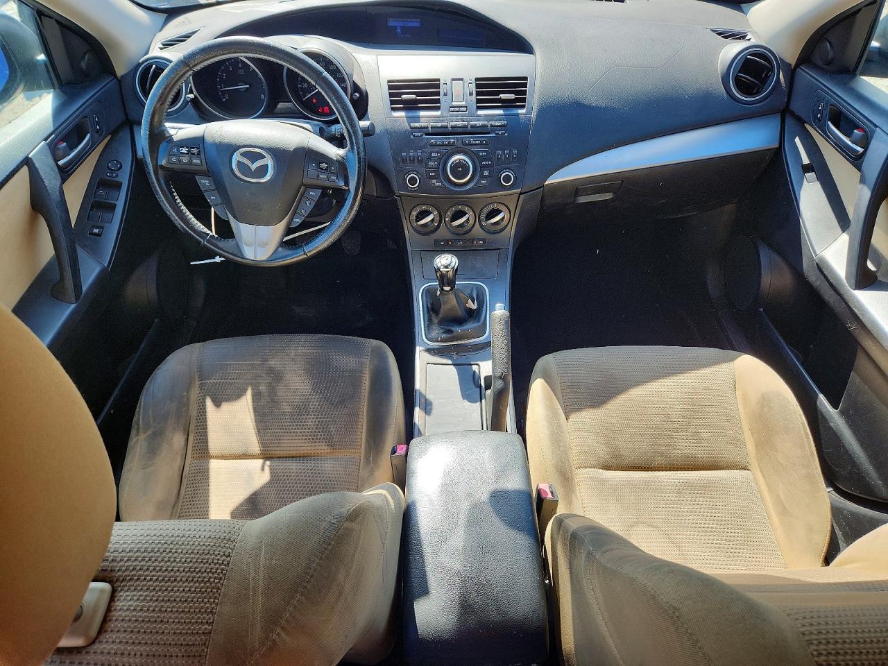 2012 Mazda 3 I Blue vin: JM1BL1L85C1544273