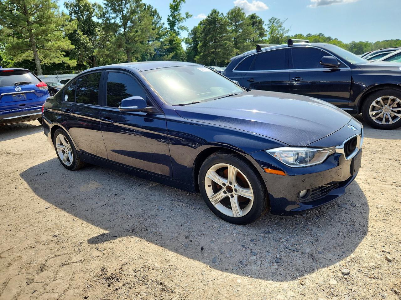 2013 Bmw 328 Xi Blue vin: WBA3B3C58DJ811834