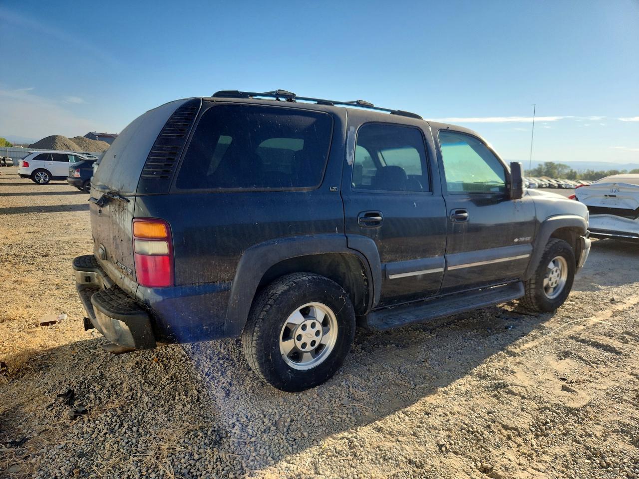 2003 Chevrolet Tahoe K1500 Gray vin: 1GNEK13T93R174233