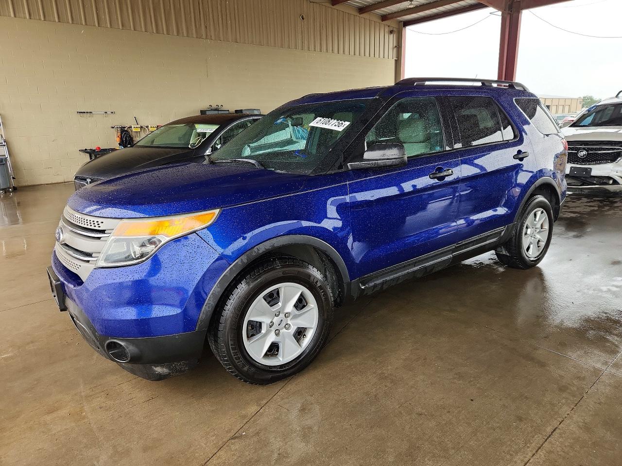 2014 Ford Explorer Синий vin: 1FM5K7B82EGC38986