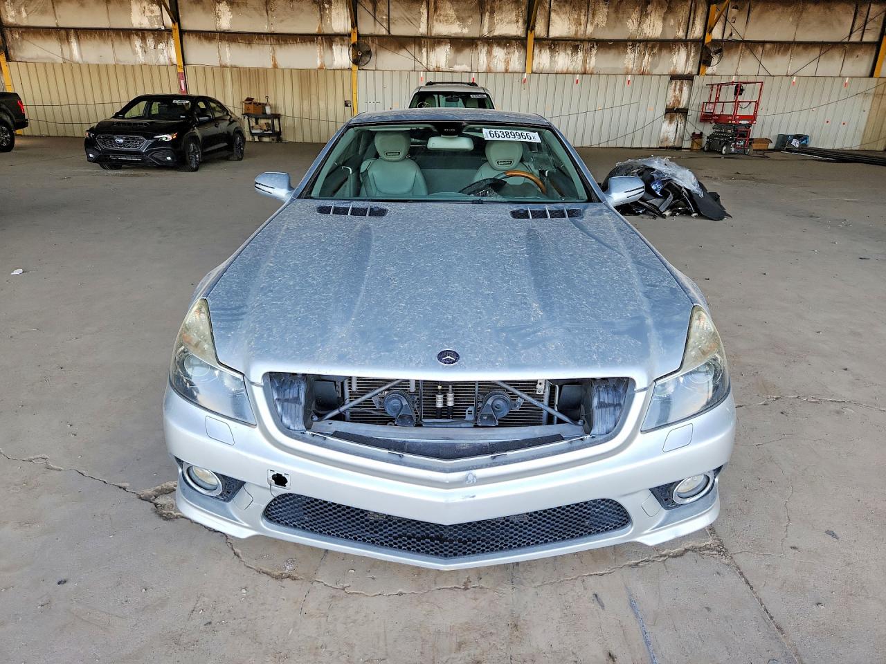 2009 Mercedes-benz Sl 550 Silver vin: WDBSK71F79F146788