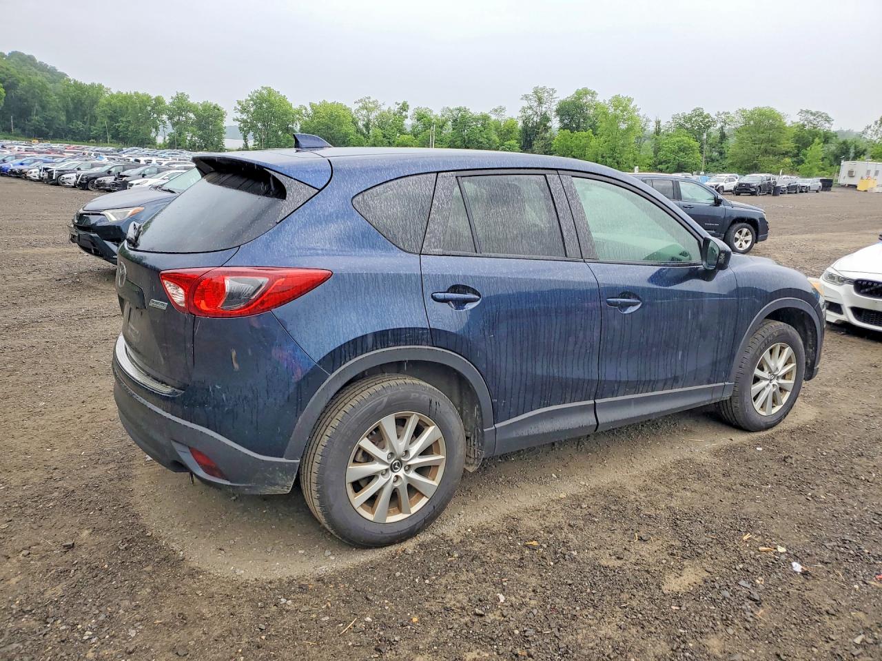 2015 Mazda Cx-5 Touring Blue vin: JM3KE4CY8F0448585