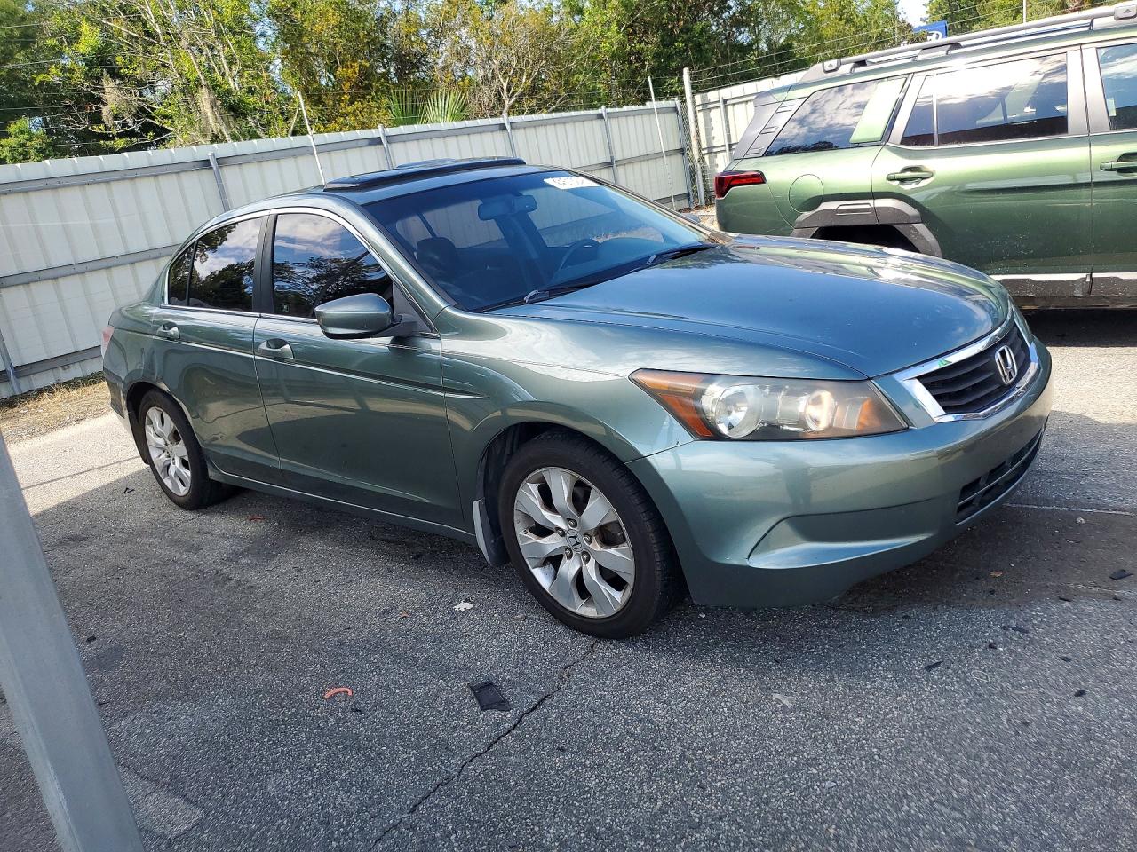 2008 Honda Accord Exl Green vin: 1HGCP26858A122393
