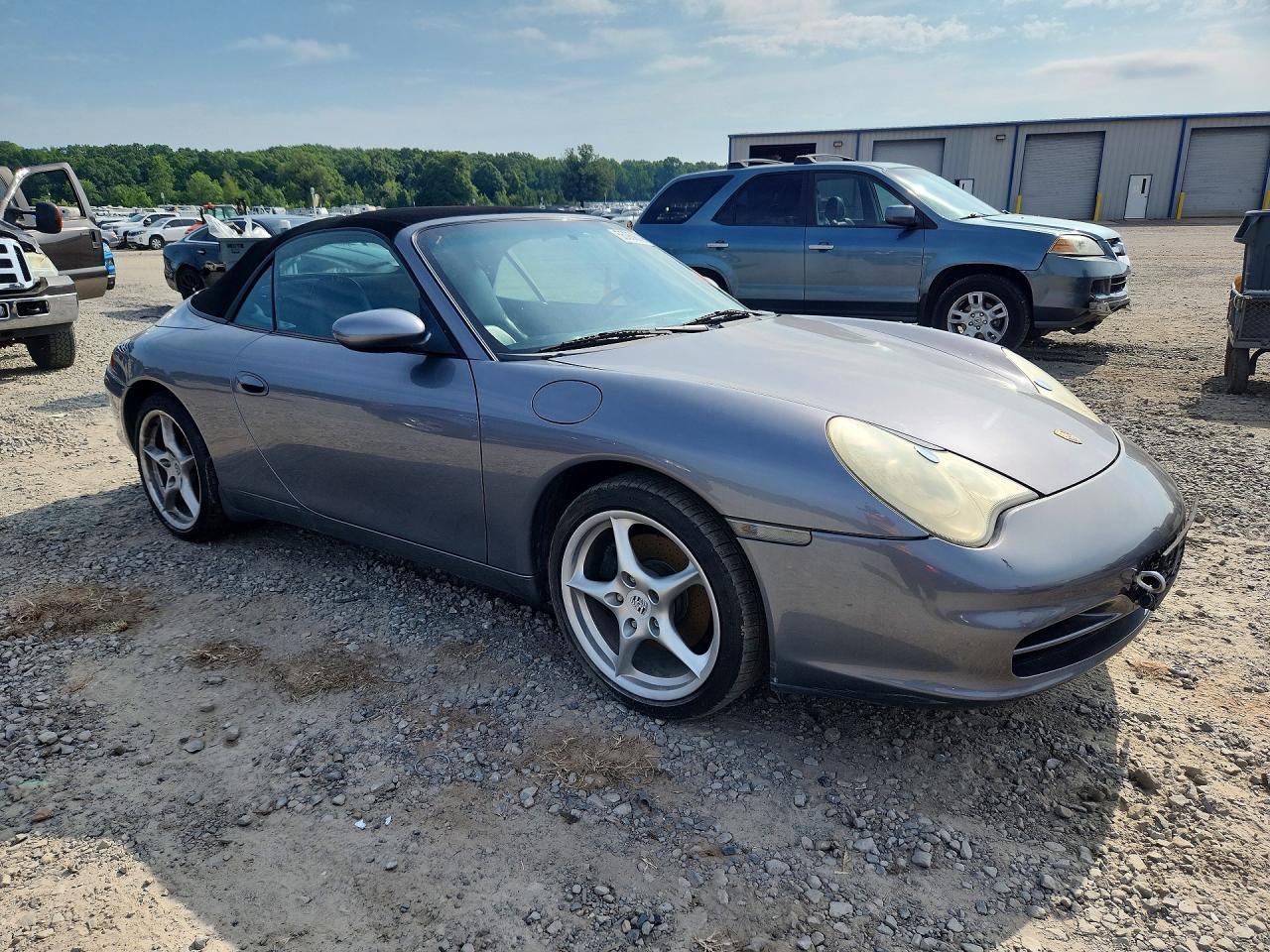 2002 Porsche 911 Carrera 2 Silver vin: WP0CA29962S654161
