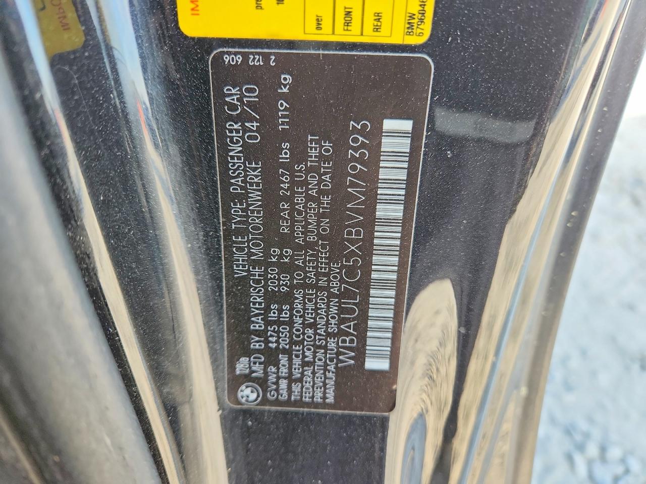 2011 Bmw 128 I Black vin: WBAUL7C5XBVM79393