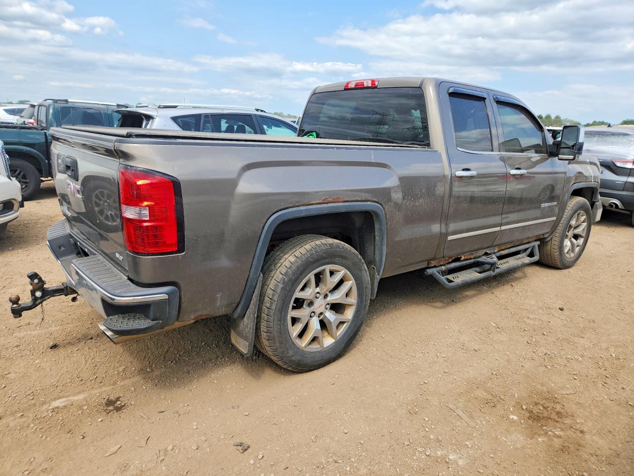 2015 Gmc Sierra K1500 Slt Brown vin: 1GTV2VEC6FZ172635