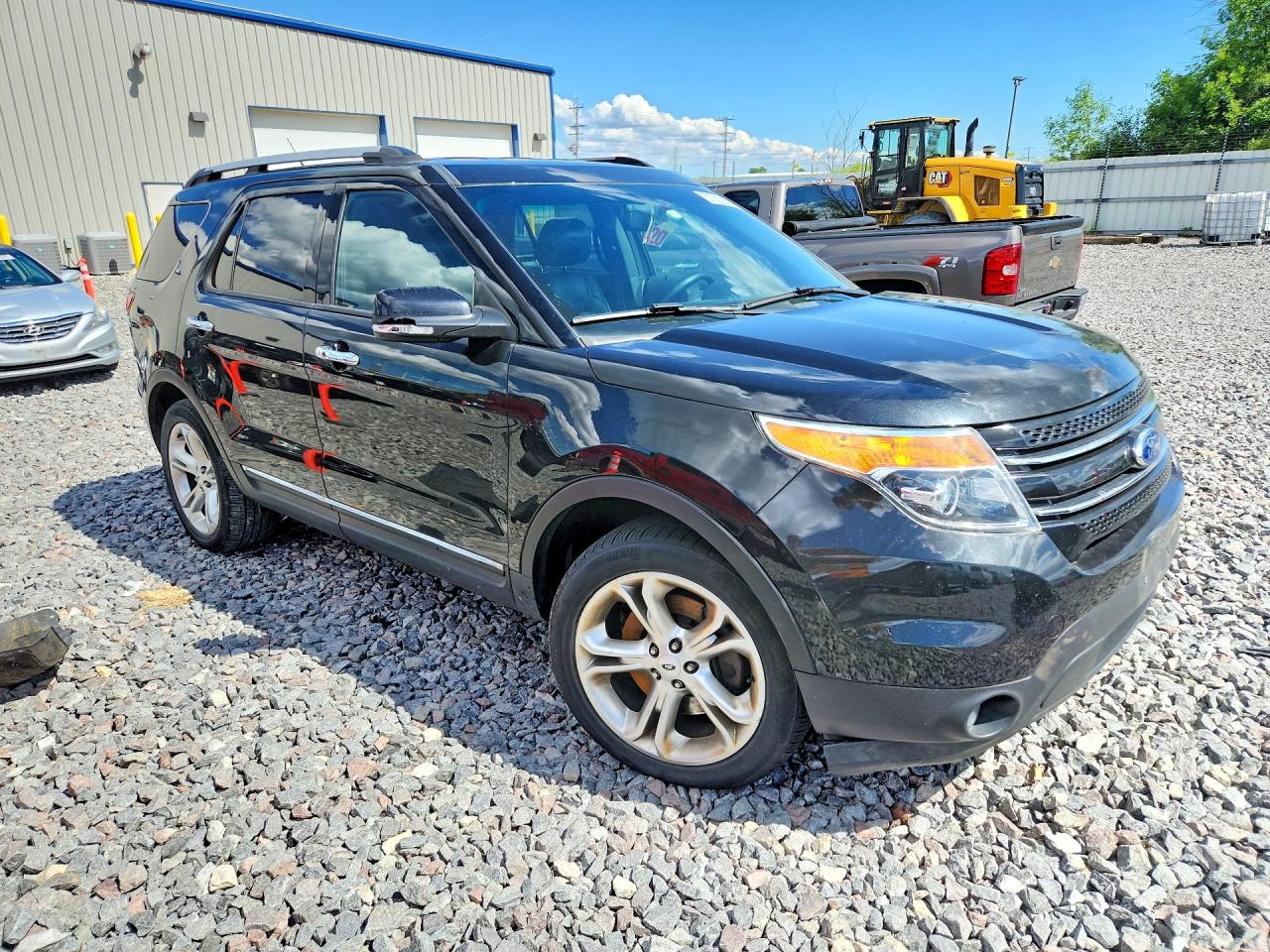 2015 Ford Explorer Limited Black vin: 1FM5K8F8XFGC46898