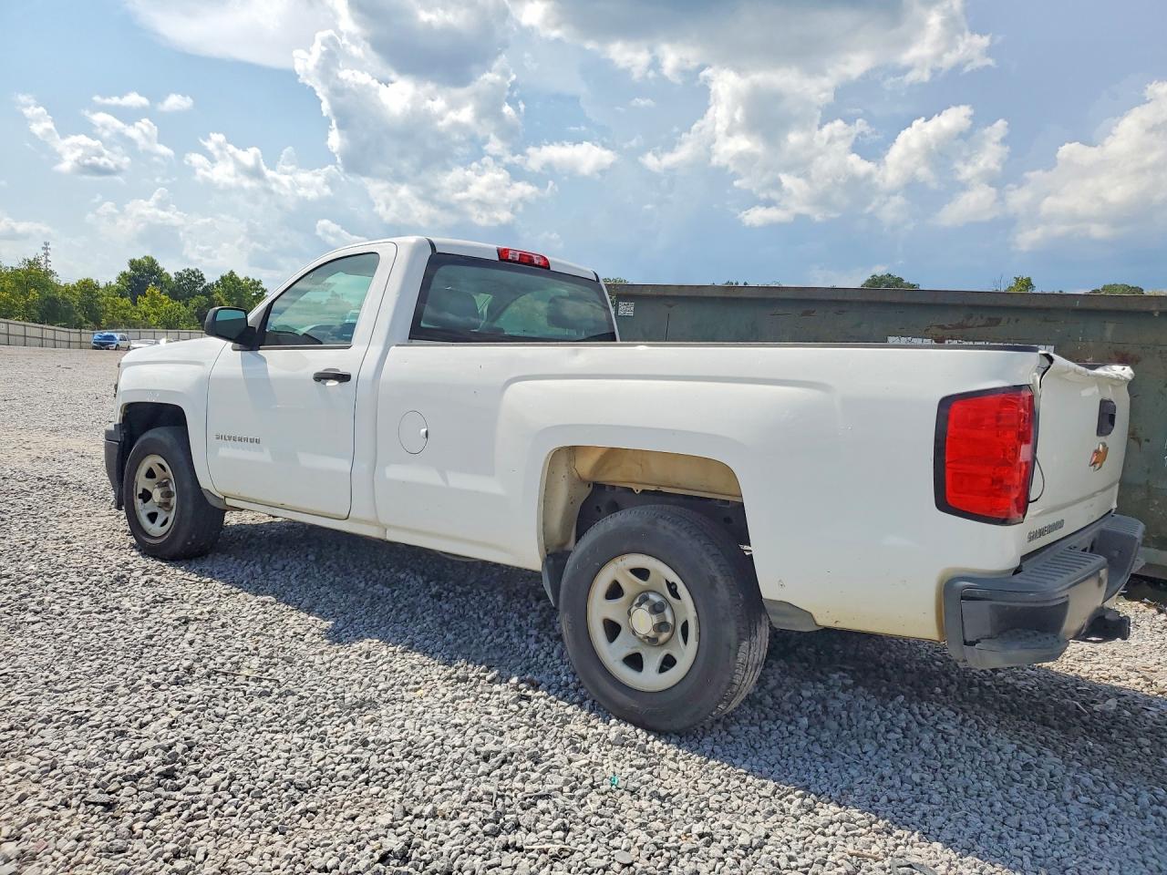 2015 Chevrolet Silverado C1500 Белый vin: 1GCNCPEHXFZ293950