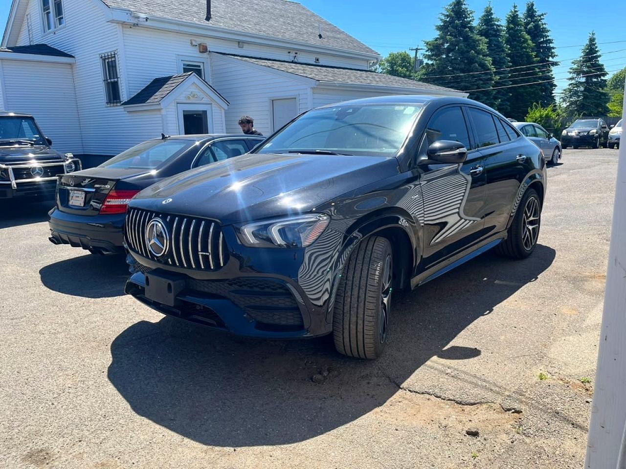 2023 Mercedes-benz Gle Coupe Amg 53 4matic Черный vin: 4JGFD6BB9PA895570
