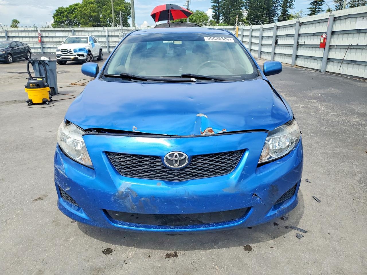 2009 Toyota Corolla Le Blue vin: JTDBL40E699084501