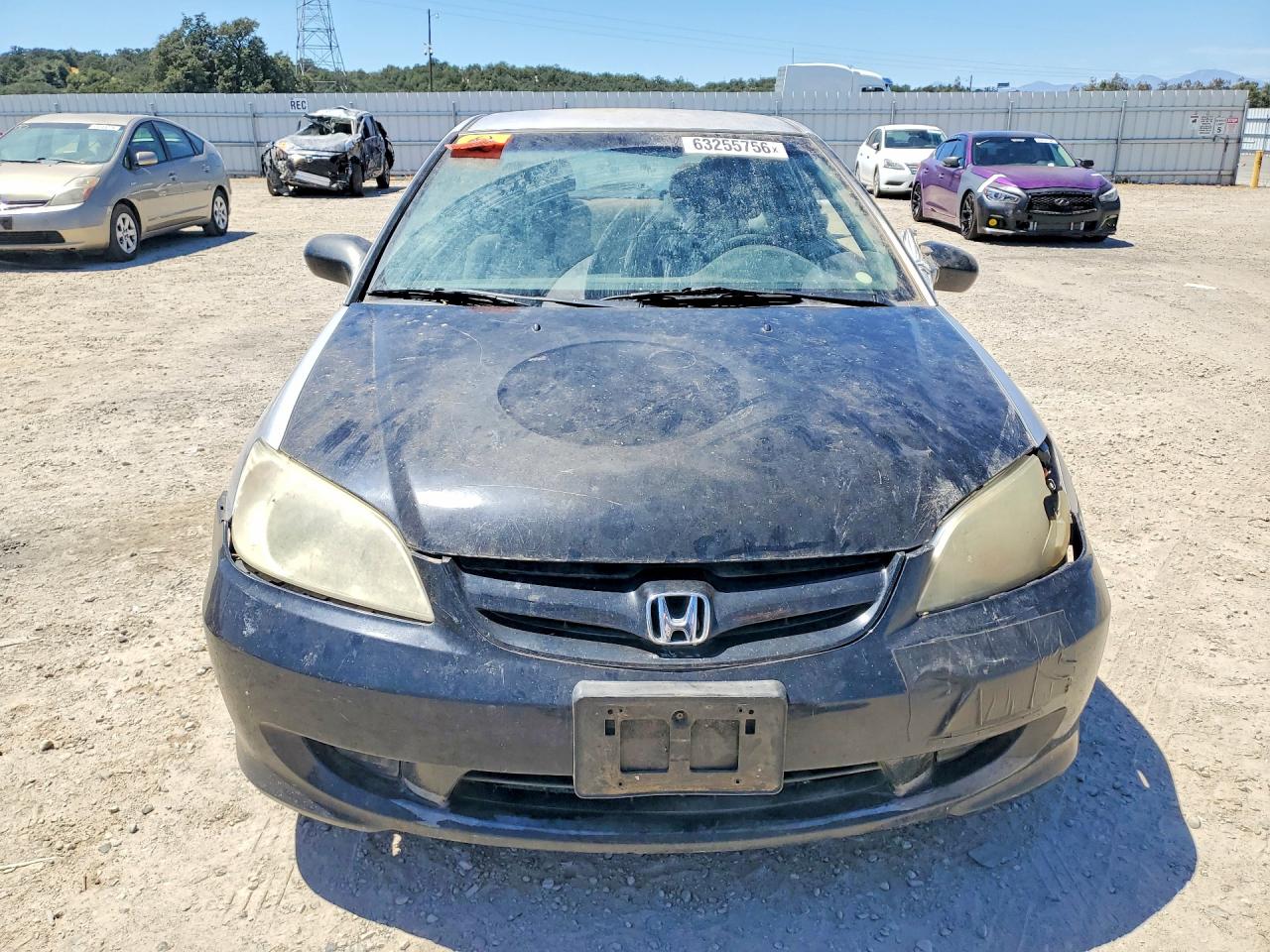 2005 Honda Civic Lx Silver vin: 1HGEM22525L072565