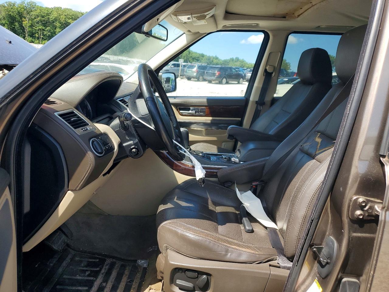 2011 Land Rover Range Rover Sport Lux Brown vin: SALSK2D48BA288643