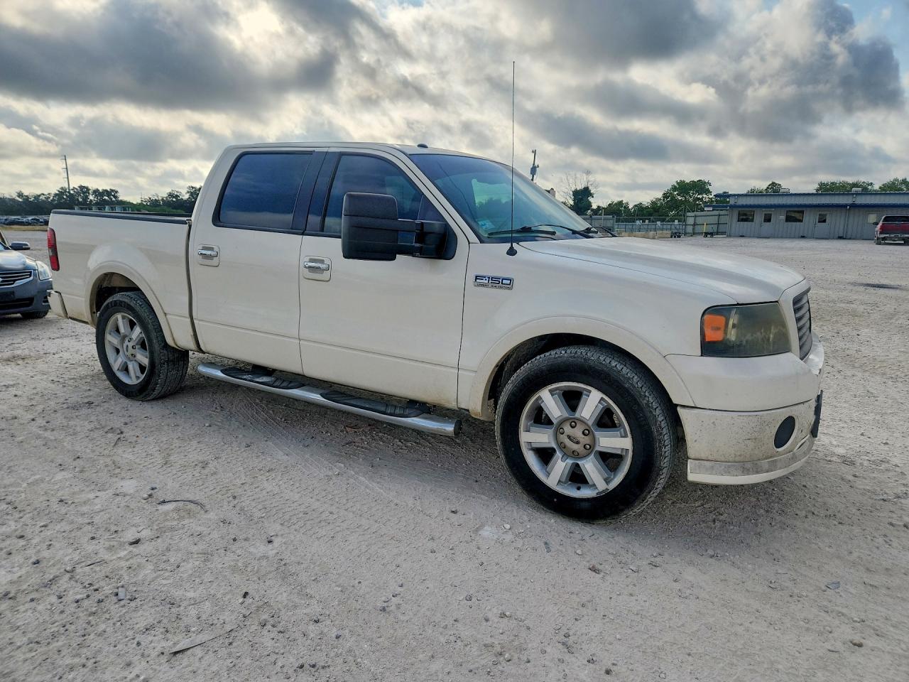 2008 Ford F150 Supercrew Белый vin: 1FTPW12V08FB26749