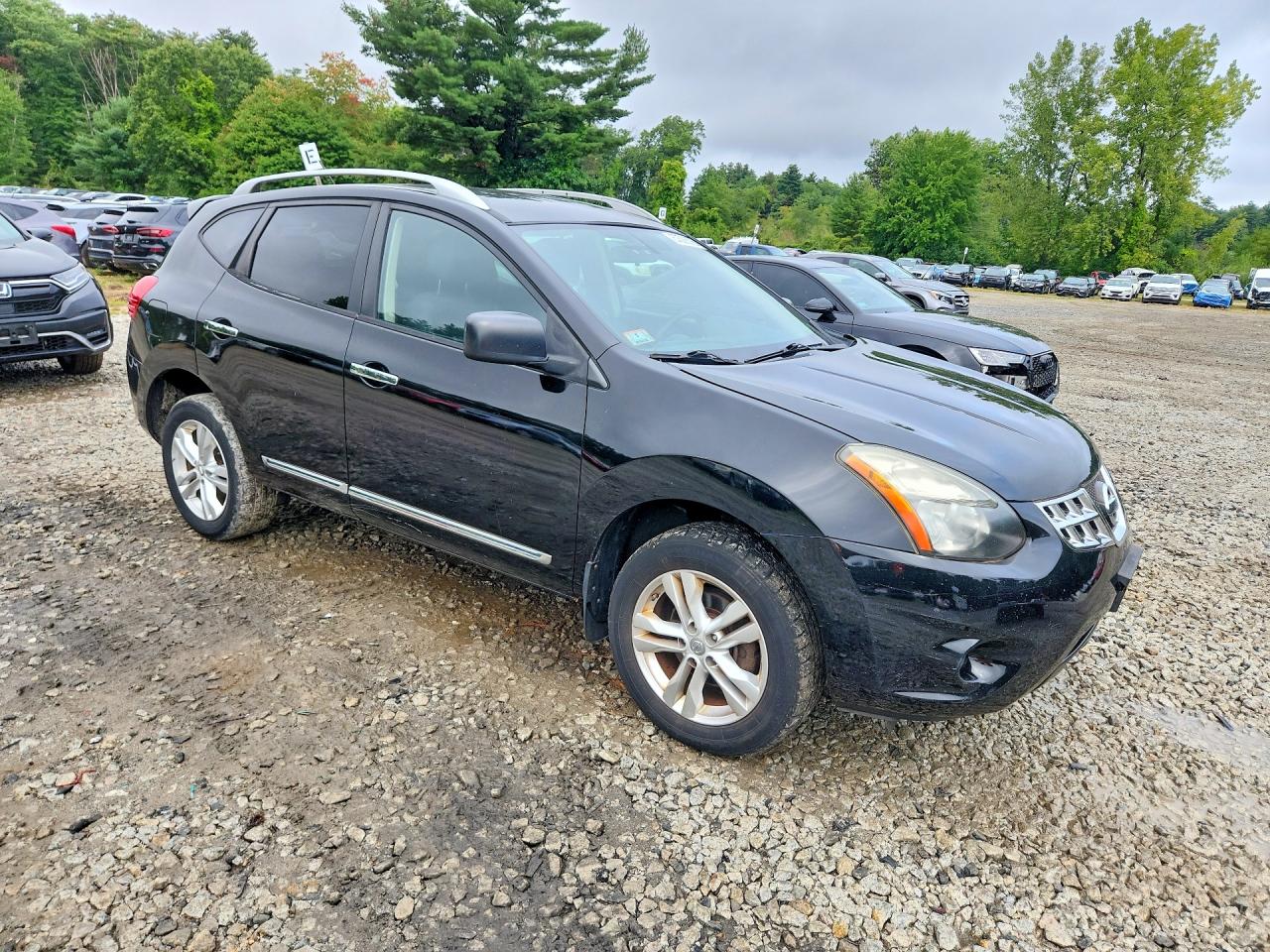 2015 Nissan Rogue Select S Black vin: JN8AS5MV1FW258622
