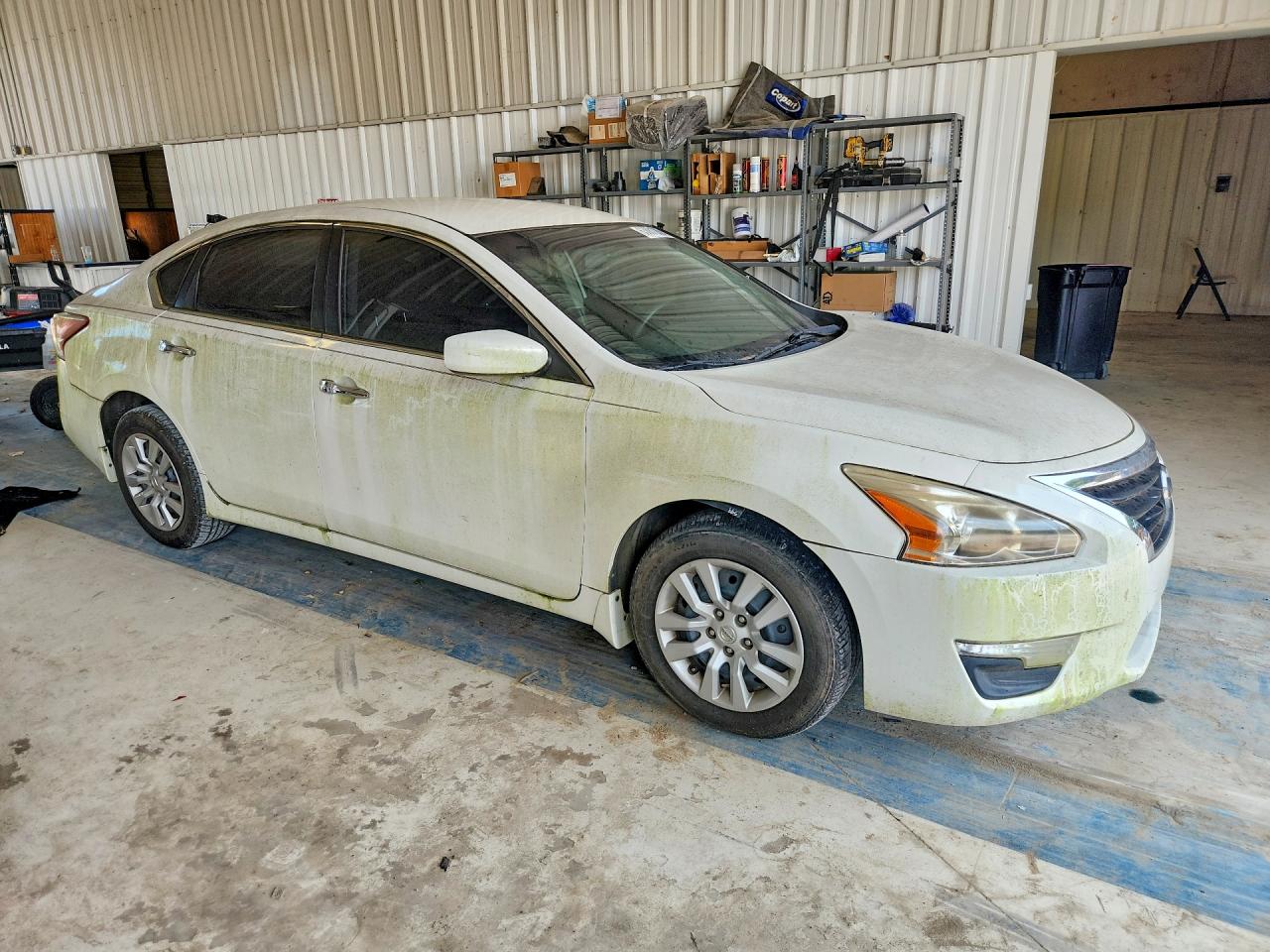 2013 Nissan Altima 2.5 White vin: 1N4AL3AP4DC122198