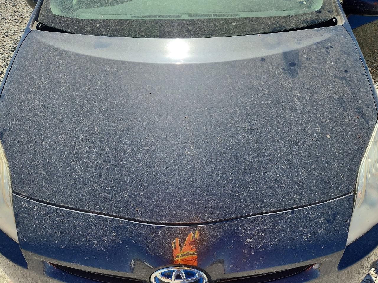 2011 Toyota Prius Two Черный vin: JTDKN3DU6B1417953