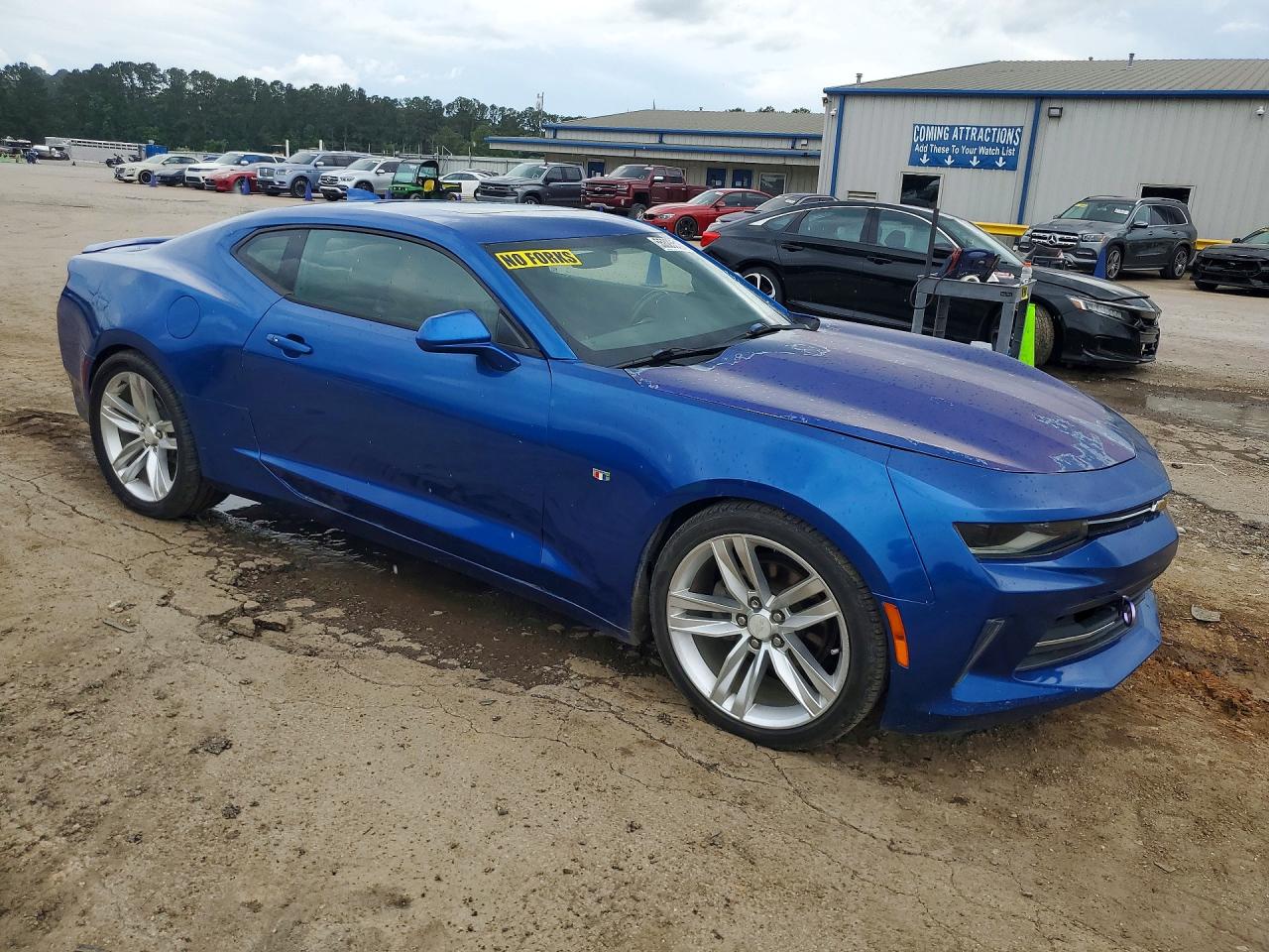 2016 Chevrolet Camaro Lt Синий vin: 1G1FD1RS4G0176450