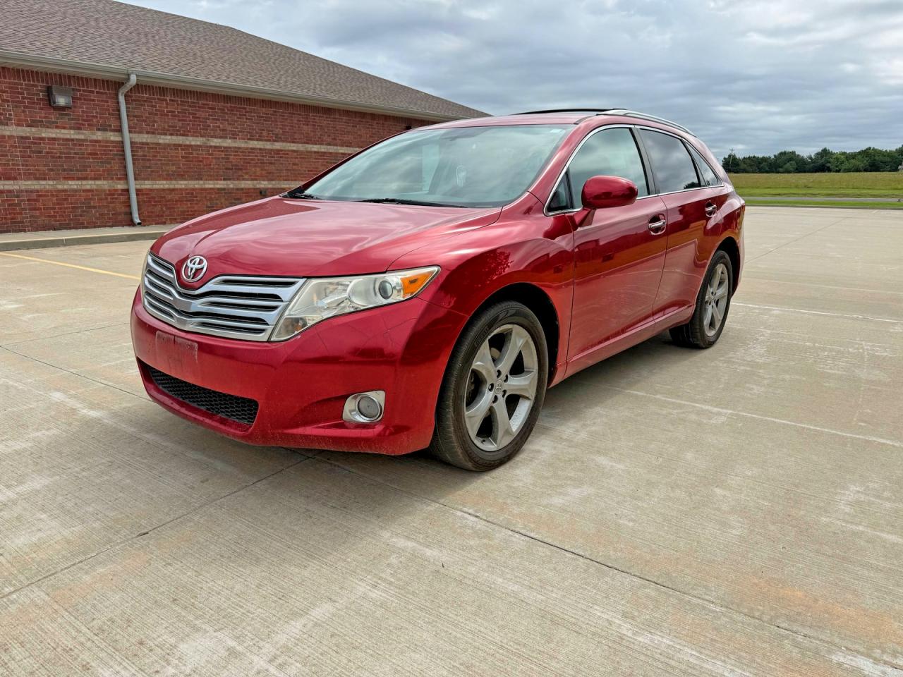 2009 Toyota Venza Awd V6 Красный vin: 4T3BK11A09U001089