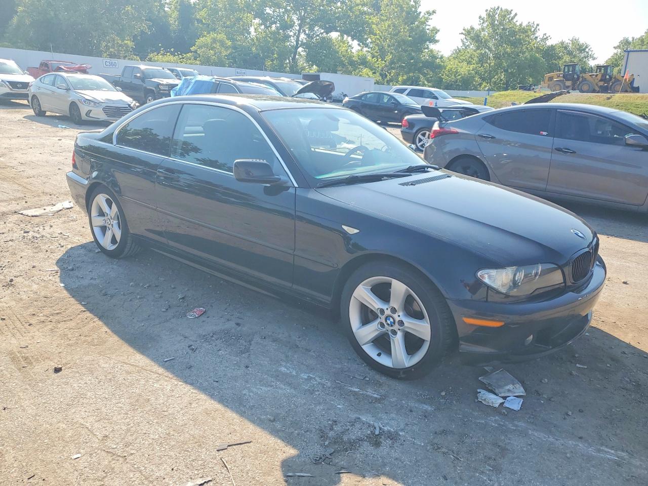 2006 Bmw 325 Ci Sulev Black vin: WBABV13446JT24390