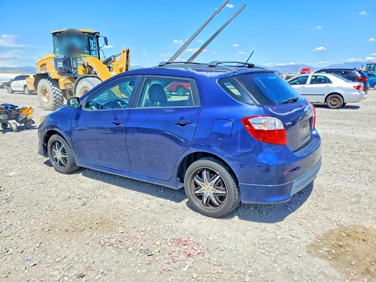2009 Toyota Corolla Matrix S Blue vin: 2T1KE40E99C009215