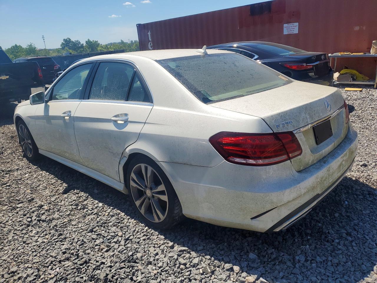 2015 Mercedes-benz E 350 White vin: WDDHF5KB1FB095149
